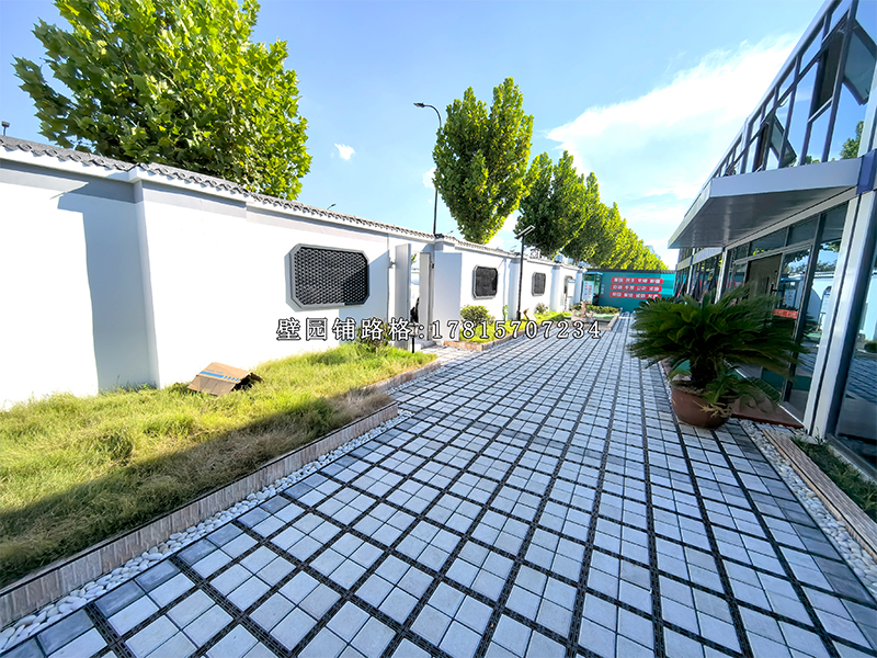 赋能绿色电网：五堡变电站引入透水铺路格，实现生态与功能双提升